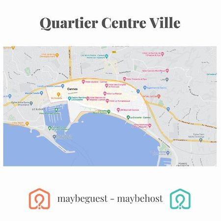Appartement Avec Grande Terrasse A Κάννες Εξωτερικό φωτογραφία